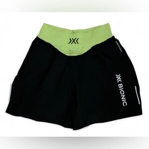 X-Bionic Effektor 4D Running Shorts Men’s Small Black Green – Performance Active